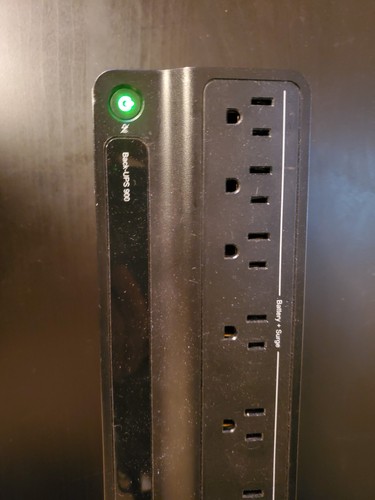 APC Back-UPS 900 BN900M 9-Outlet Power Supply Surge Protect No Battery E131 - 第 3/9 張圖片