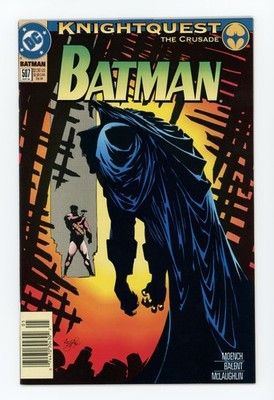 Batman #507 Newsstand NM+ 1994 Knightquest the Crusade DC Comics