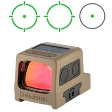 Holosun 509T FDE Titanium Reflex MRS Green Solar W/RMR plate HE-509T-GR-X2-FDE