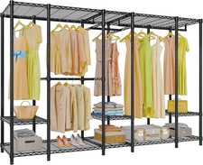 V50 Heavy Duty Clothes Rack Extra Large Freestanding Garment