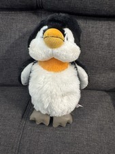 9" Ganz Webkinz Penguin Plush Stuffed Animal HM132 Lovey Black / White