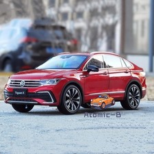 Original 1/18 VW Tiguan X 2021 Red DieCast Car Model Collection Gift NIB