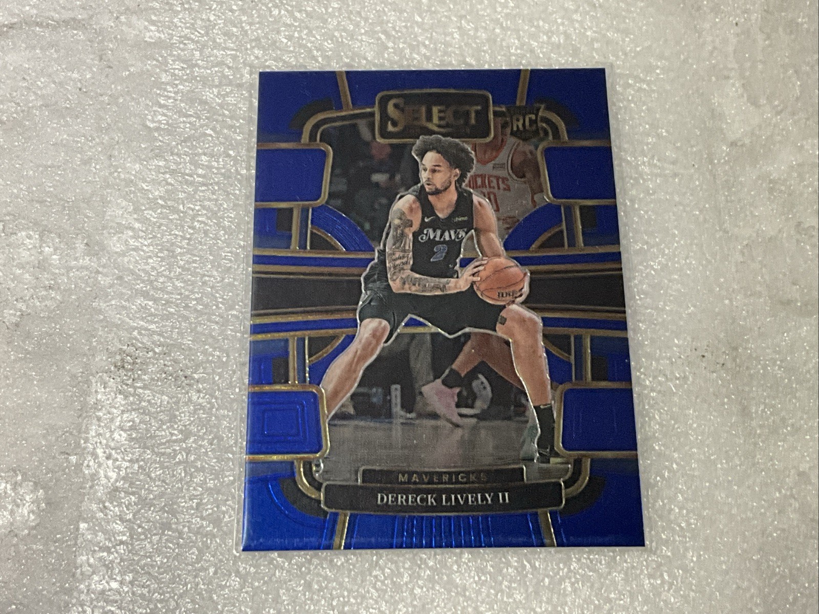 2023-24 Panini Select #76 Dereck Lively II Blue Cracked Ice Prizms FREE SH