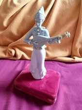 Vintage Collectible Blue Avon Perfume Bottle Moonwind Clown