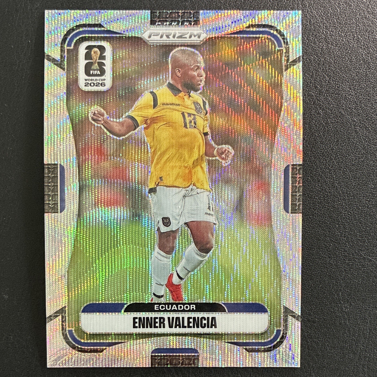 Panini 2026 Prizm FIFA World Cup Enner Valencia Ecuador #214 Wave