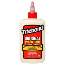 Titebond Original Wood Glue 8 oz Professional Strength Adhesive, Versatile