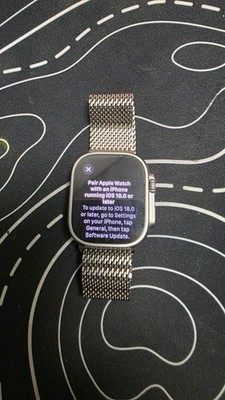apple watch ultra 2 49mm, titanium