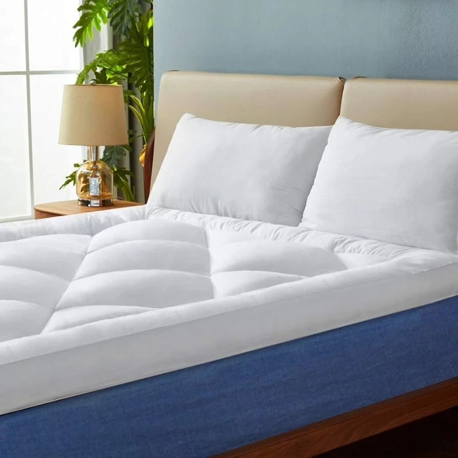 ~Imissyou thick Microfiber Mattress Topper Queen