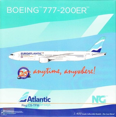 NGM72041 1:400 NG Model Euro Atlantic Airways B777-200ER Reg #CS-TFM