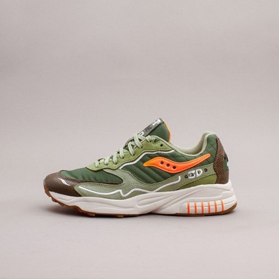 Saucony x Maybe Tomorrow 3D Grid Hurricane Tortoise Limited Shoes Men S70682-1