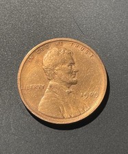 1909 Wheat Penny No Mint Mark Nice Condition See Photos