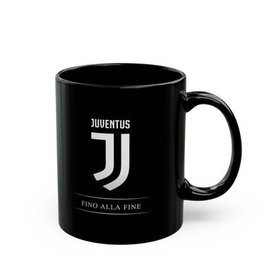 Fino Alla Fine Juventus Mug | Black Coffee Mug 11oz 15oz