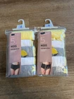 Ex Marks & Spencer Cotton Lycra Midis Midi Knickers 2 x 5 Pack Size 8 FREEPOST