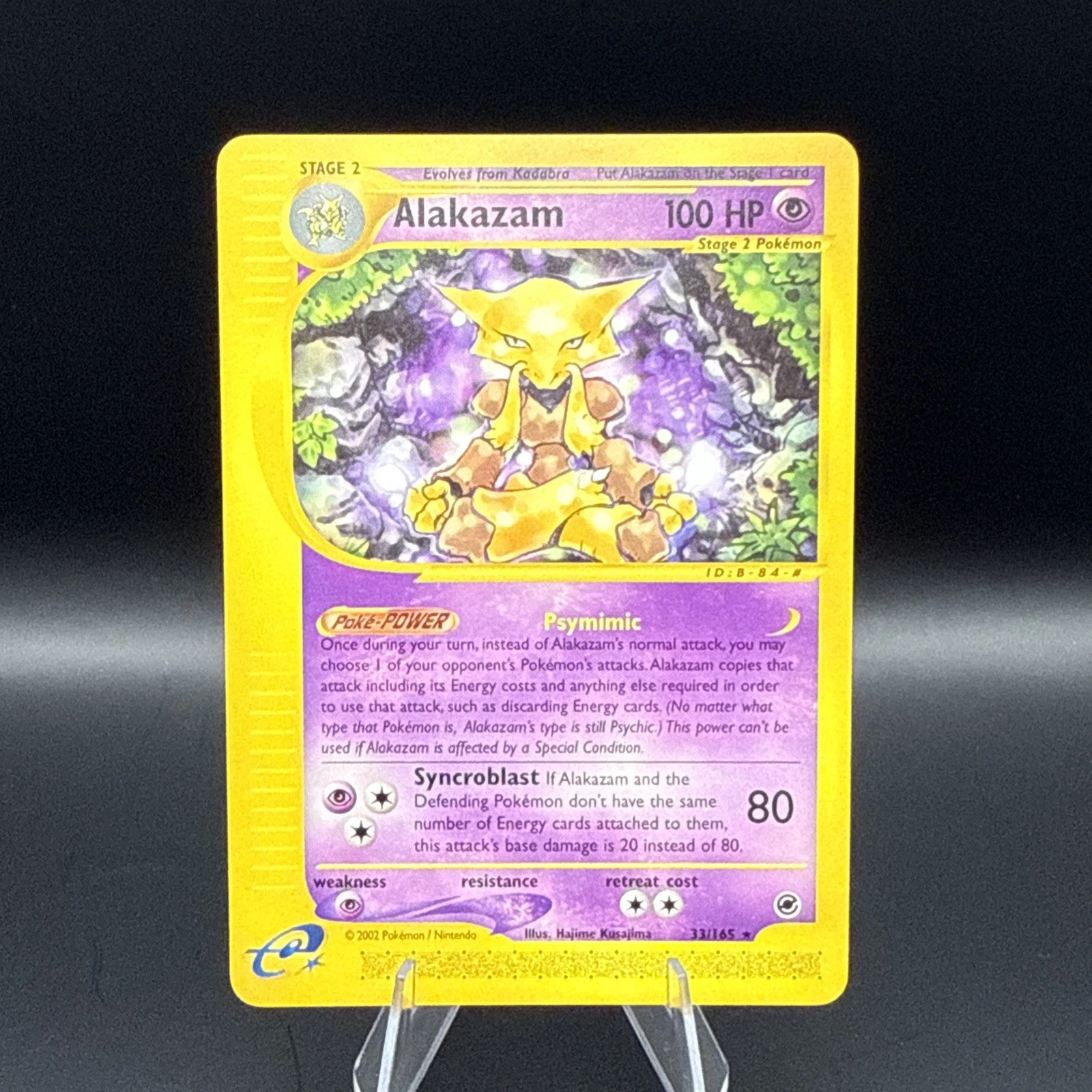 Alakazam - Expedition Base Set #33 Price & Value ($16.59) | PokeScope