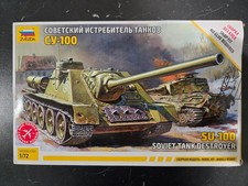1/72 WW2 Soviet Tank Destroyer SU-100 - Zvezd...
