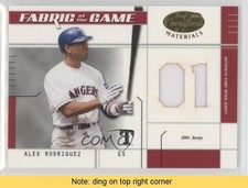 2003 Leaf Certified Materials Jersey Year 17/101 Alex Rodriguez #FG-10 READ 2r8