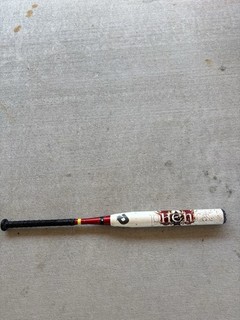 Demarini Phenix Fast Pitch Softball Bat 33in/23oz Half Half Stacked Composite