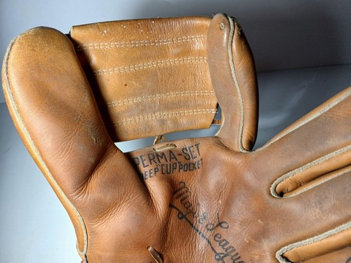 1960s Old Vintage Steve Boros Baseball Glove Detroit Tigers Cincinnati Reds USA - Picture 14 of 24