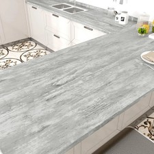 Grey Wood Contact Paper Peel and Stick Countertops for 15.8 x 78 1.Grey