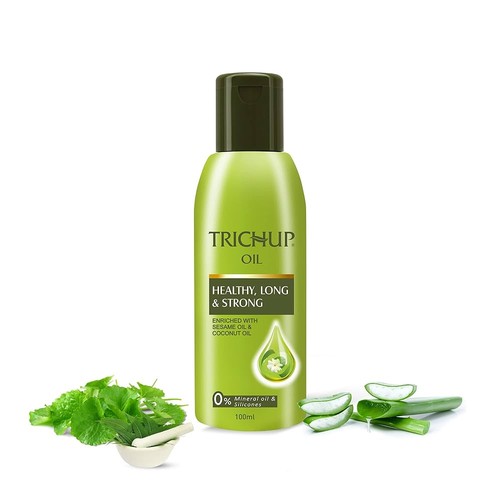 Trichup Healthy, Long, Strong Hair Oil For All Hair Types 100ml - Picture 3 of 8