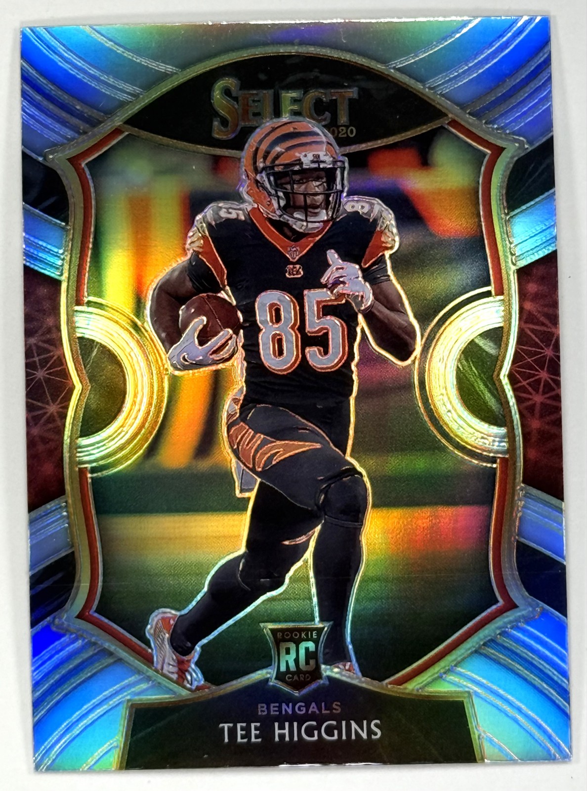 2020 Panini Select Concourse Tee Higgins #60 Silver Prizm Rookie RC