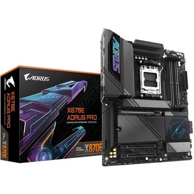 GIGABYTE Mainboard X870E AORUS PRO, Sockel AM5, ATX, DDR5 WiFi RGB AMD X870E