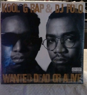 Kool G Rap & DJ Polo   Wanted: Dead Or Alive (1990) Cold Chillin' vinyl NEW OG