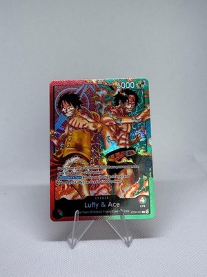 Luffy & Ace ST30-001 Leader Starter Deck EX: Luffy & Ace One Piece Foil NM