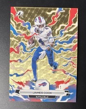 Marketplace image: 2026 Topps Resurgence James Cook Buffalo Bills #11 SUPERFRACTOR 1/1