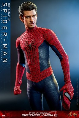 Hot Toys MMS658 The Amazing Spider-Man 2 Andrew Garfield 1/6 Figure NEW USA