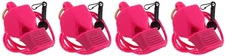 Fox 40 Classic Official CMG 3-Chamber Pealess Whistle + Lanyard, Pink (4-Pack)