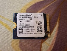 1TB Western Digital PC SN530 NVMe Solid State Drive M.2 2230 SDBPTPZ-1T00