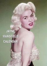 Jayne Mansfield Calendar 2026. A4 or A5 Wall Hanging