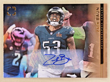 2025 Panini Photogenic Zack Baun Bronze auto Philadelphia Eagles #106