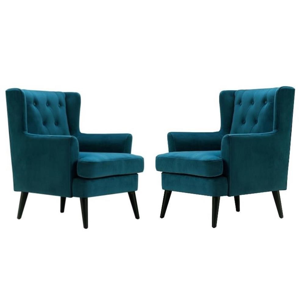 Set In French Teal Blue