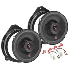JBL Stage3 627F set adatto per Audi A3 8P A4 B6 B7 A8 porta anteriore 165 mm coassiale