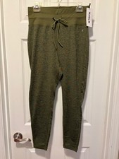 Hurley Relaxed Jogger Leggings Olive Branch NWT Size LG