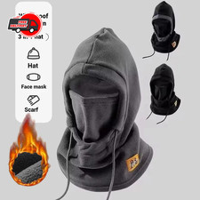 Winter Warm Hat Mask Neck Warmer 3 in 1 Windproof Balaclava Cold Weather Gear