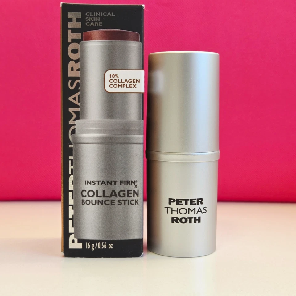 Barra de rebote de colágeno Peter Thomas Roth-Instant FirmX en brillo rubor 0,56 oz/16 g Foto 2 de 4