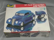 Revell 7245 Ford 37 Convertible Trailer Plastic Model