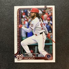 2025 Topps Update Series - James Wood (RC) Rookie Debut - Base #US218