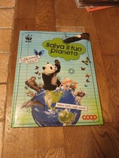 ALBUM FIGURINE SALVA IL TUO PIANETA=COOP= completo di tutte le figurine=OTTIMO