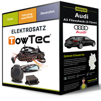 Elektrosatz 13-Pol Spezifisch für Audi A3 Fliessheck (3-TüRer) 08.2012-06.2016