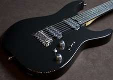 Charvel Pro-Mod DK24 HH 2PT CM Ebony Fingerboard Gloss Blac Electric Guitar Used