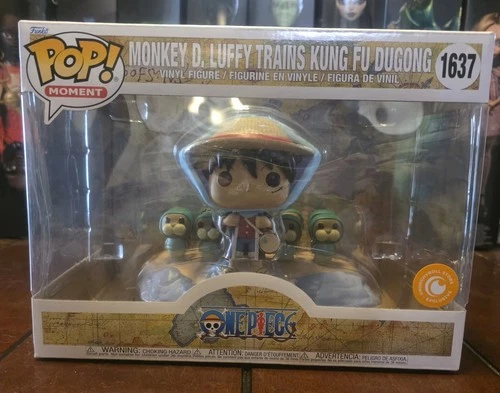 NYCC 2024 Funko Pop Monkey D Luffy Trains Kung Fu Dugong Crunchyroll One Piece