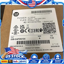Allen-Bradley 22B-D4P0N104 /A PowerFlex 40 1.5kW 2 HP AC Drive US Free Tax