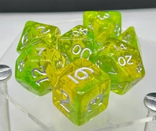 Sirius  Acererak's D&D :  Gold polyhedral dice Set D4