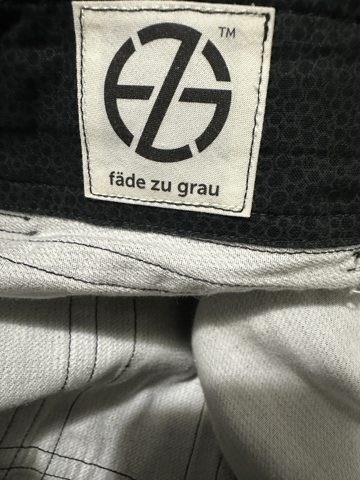 Fade zu Grau Handmade Custom Patchwork Pants Gend… - image 10