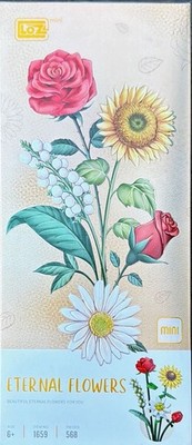 LOZ 1658 Eternal Flowers Building Blocks Klemmbausteine Basteln Blume Geschenk