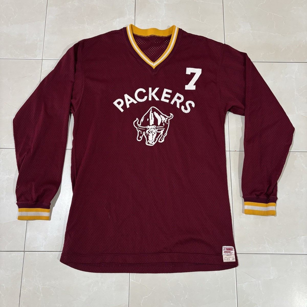 Maillot rouge et vert année 80 Fluminense - Campea - Taille M - Vêtements